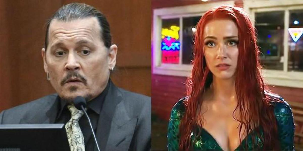 Johnny Depp afirma que ajudou Amber Heard a conseguir seu papel em Aquaman