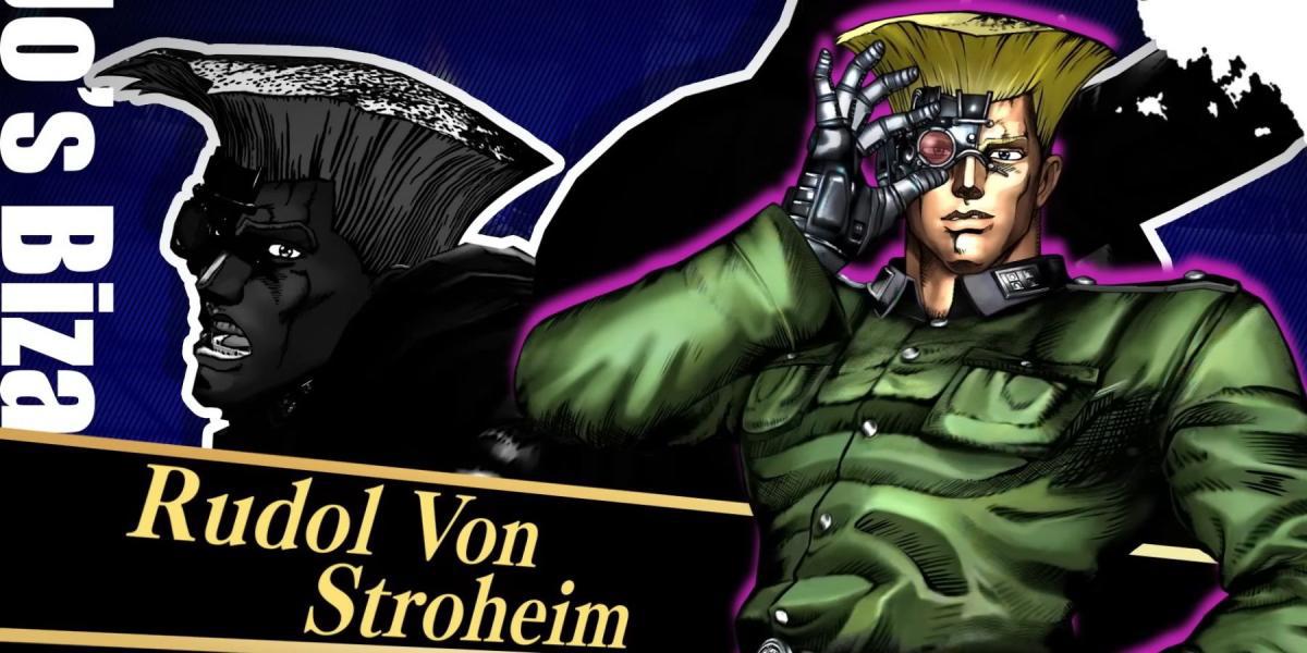 JoJo's Bizarre Adventure: All-Star Battle R Adicionando Rudol von Stroheim como DLC