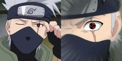 Kakashi escondeu seu poderoso Sharingan?