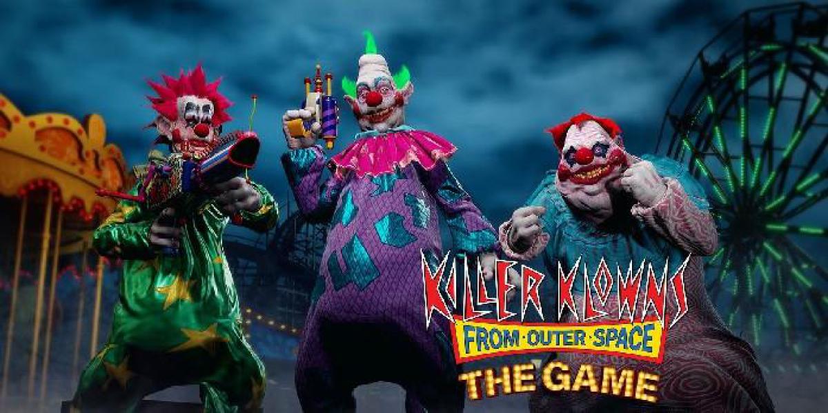Killer Klowns from Outer Space Multiplayer Horror Game revelado na Gamescom