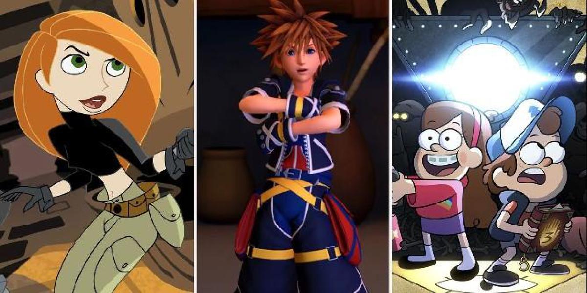 Kingdom Hearts: 10 programas de TV da Disney que deveriam se tornar mundos