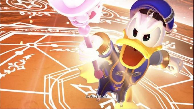 Kingdom Hearts 3: Todos os personagens da Square Enix usarão Zettaflare como Donald
