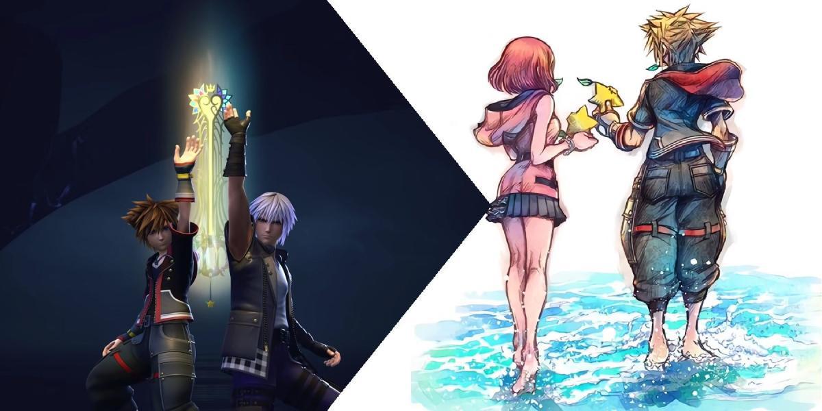 Kingdom Hearts 4 deve dar a Sora e Kairi sua própria Keyblade combinada