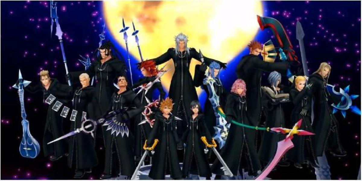 Kingdom Hearts não será o mesmo sem organização 13