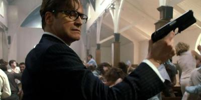 Kingsman 2 não conseguiu superar a cena do tiroteio na igreja do primeiro filme