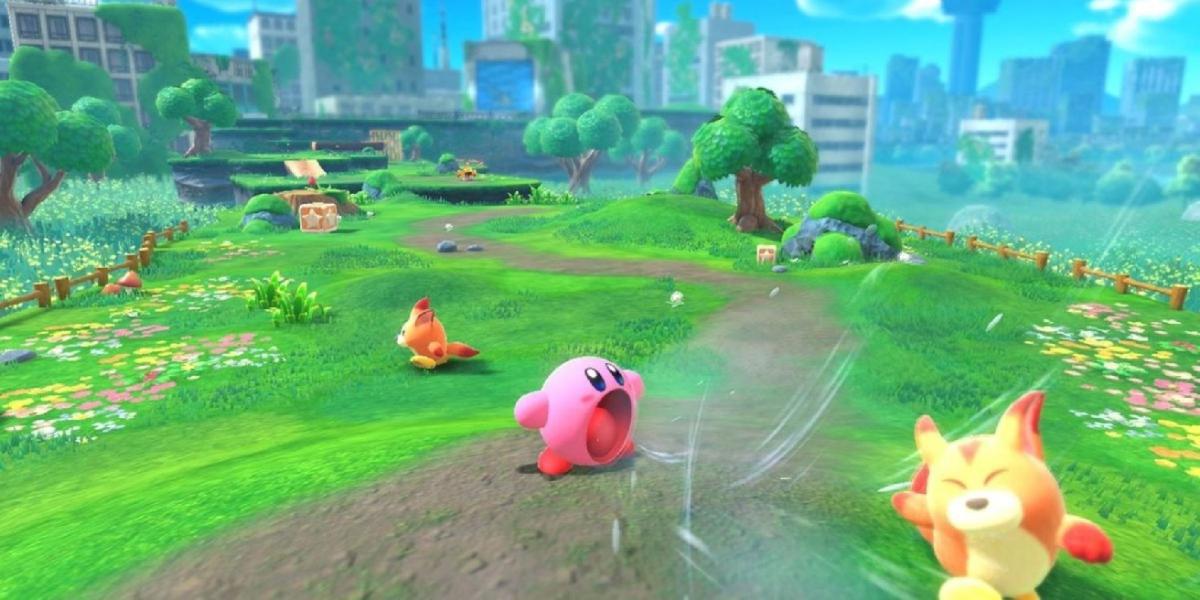Kirby and the Forgotten Land quebra recorde de vendas de franquias