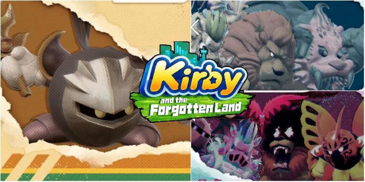 Kirby e a terra esquecida: cada chefe, classificado por sua dificuldade