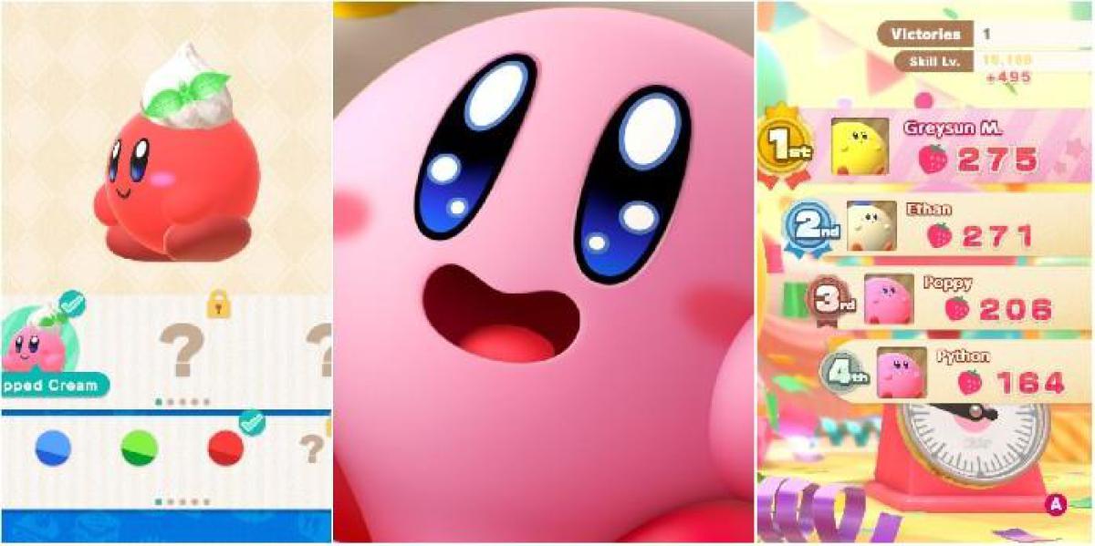 Kirby s Dream Buffet: Como desbloquear novos trajes e cores