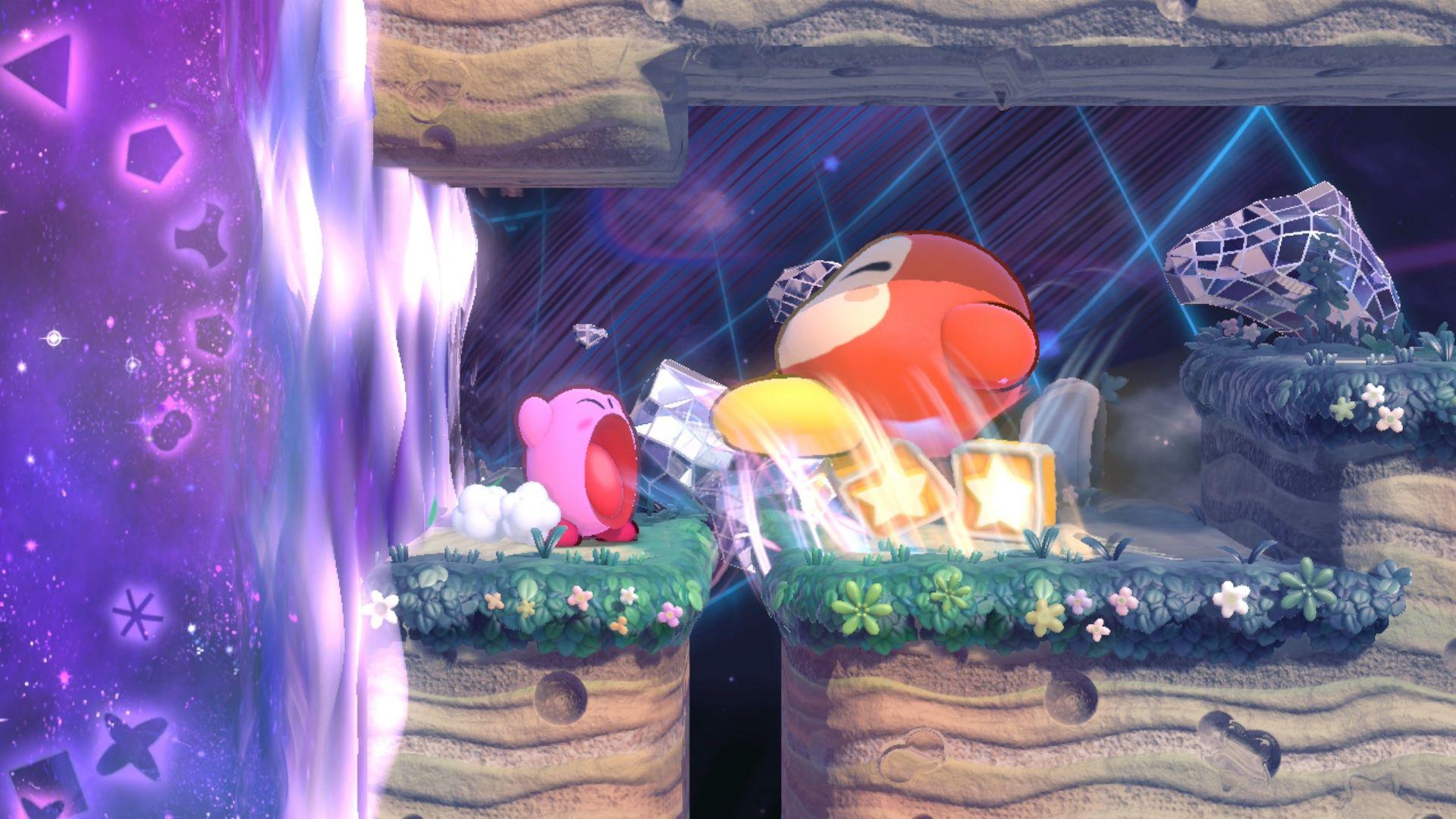Kirby's Return to Dream Land Deluxe parece uma diversão caótica para a família 