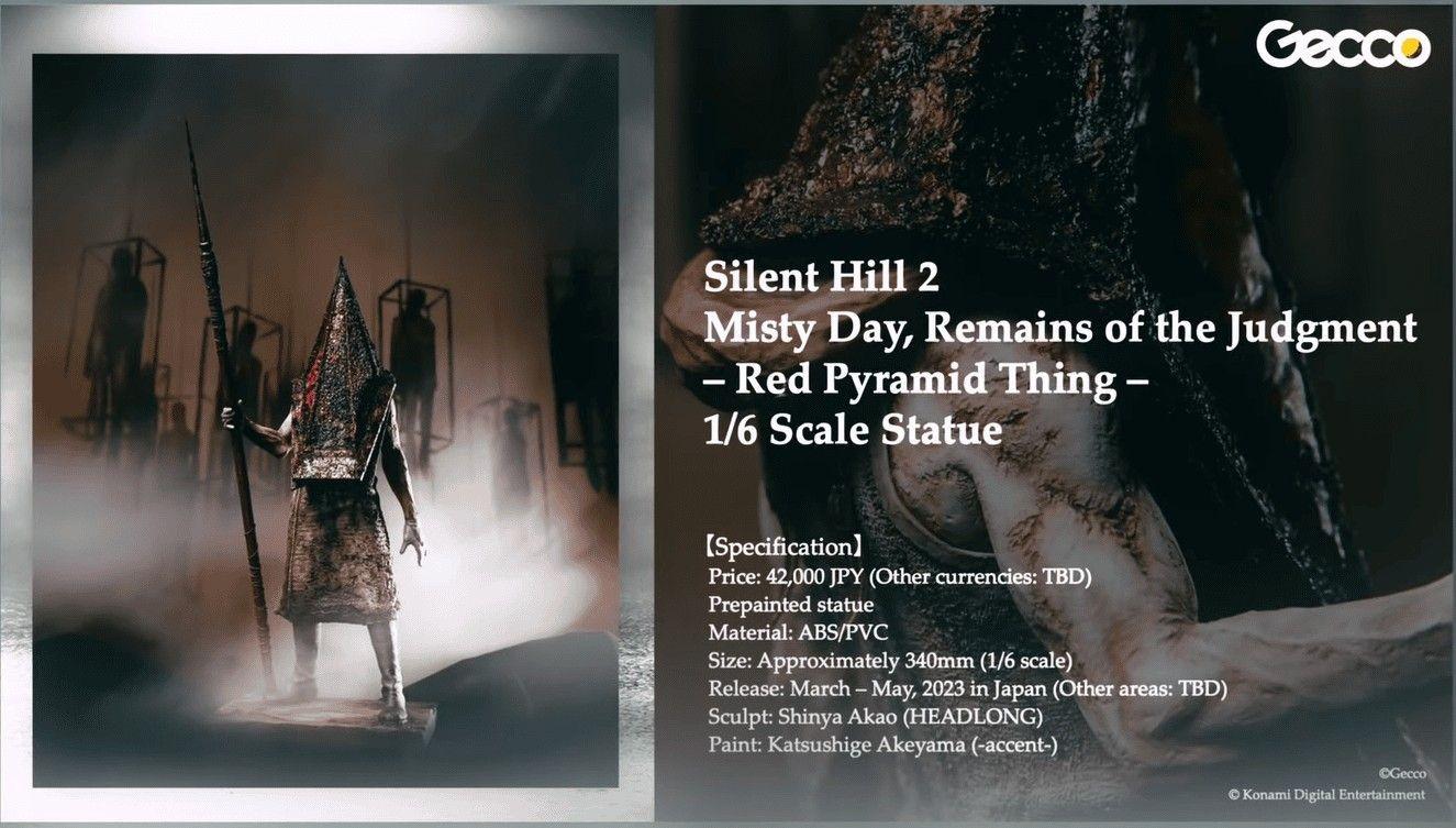 Konami acaba de revelar um monte de novos produtos de Silent Hill