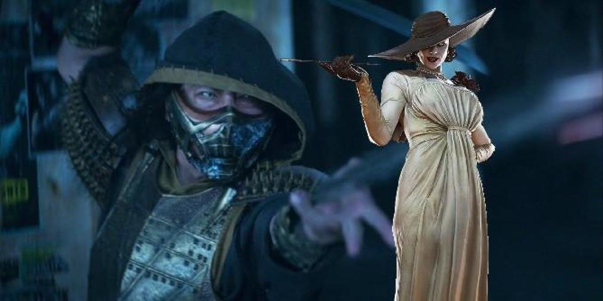 Lady Dimitescu de Resident Evil 8 e Scorpion de Mortal Kombat compartilham semelhança decepcionante
