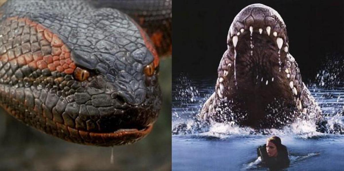 Lake Placid vs. Anaconda: Qual recurso de criatura dos anos 90 é o melhor relógio?