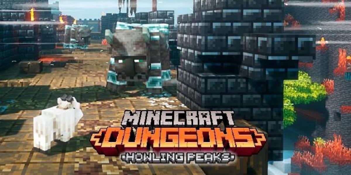 Lançado DLC de Minecraft Dungeons Howling Peaks