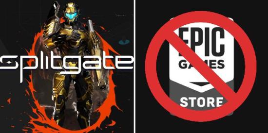 Lançamento da Splitgate Epic Games Store cancelado