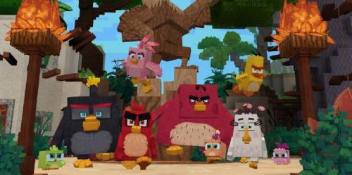Lançamento do DLC Minecraft Angry Birds