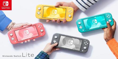 Lançamento do novo Nintendo Switch Lite Coral Color Edition