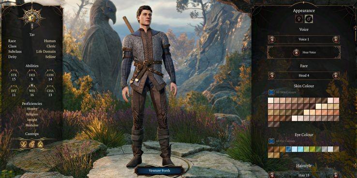 Larian revela personagem de Baldur s Gate 3 criado usando as opções de personalização mais escolhidas