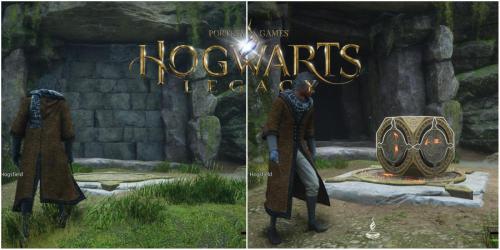 Legado de Hogwarts: Como entrar no cofre do tesouro com o símbolo de fogo no sul de Hogwarts