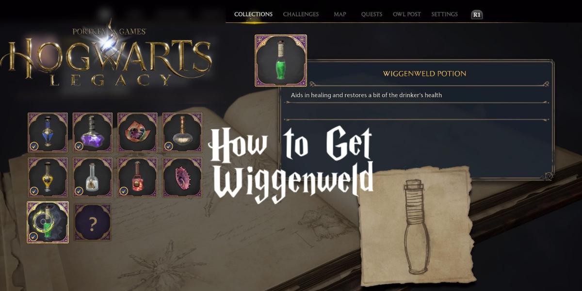 Legado de Hogwarts: Como obter mais poções de saúde de Wiggenweld