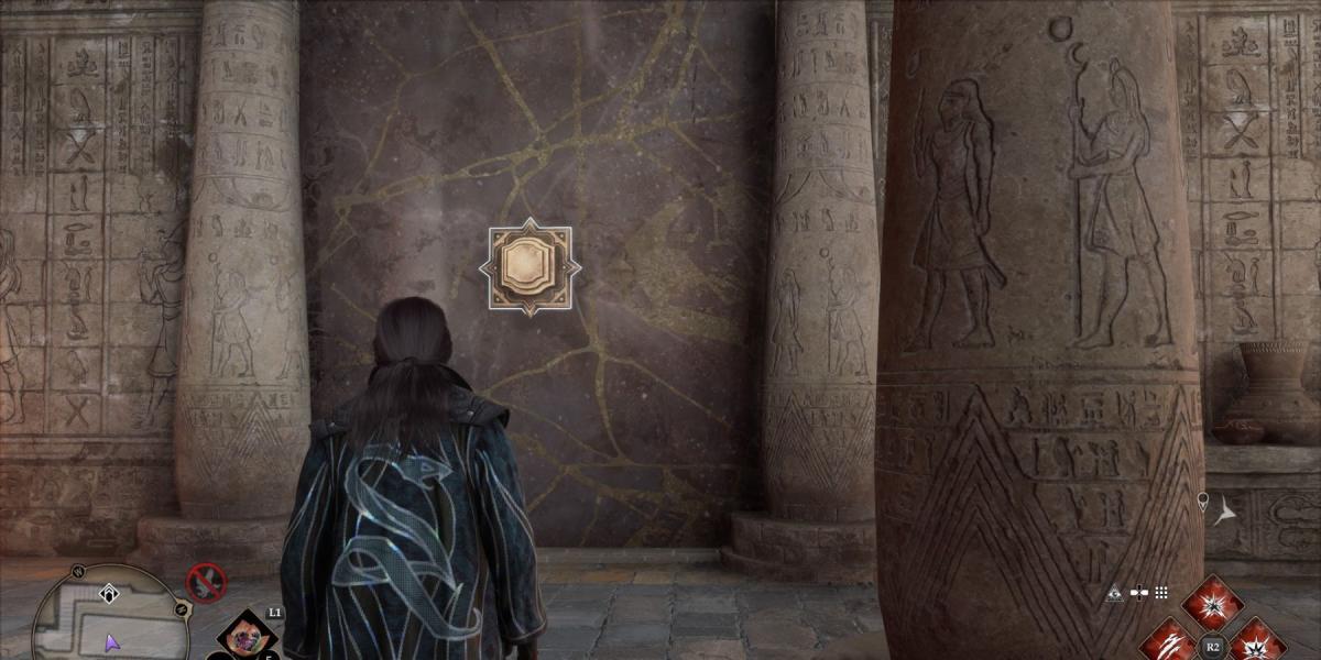 A entrada para Depulso Puzzle Room 2 em Hogwarts Legacy