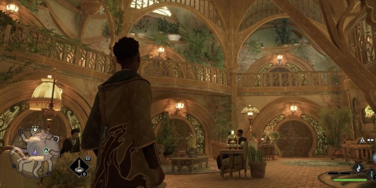 Legado de Hogwarts dá aos jogadores uma nova visão das salas comuns da Grifinória, Lufa-Lufa, Corvinal e Sonserina