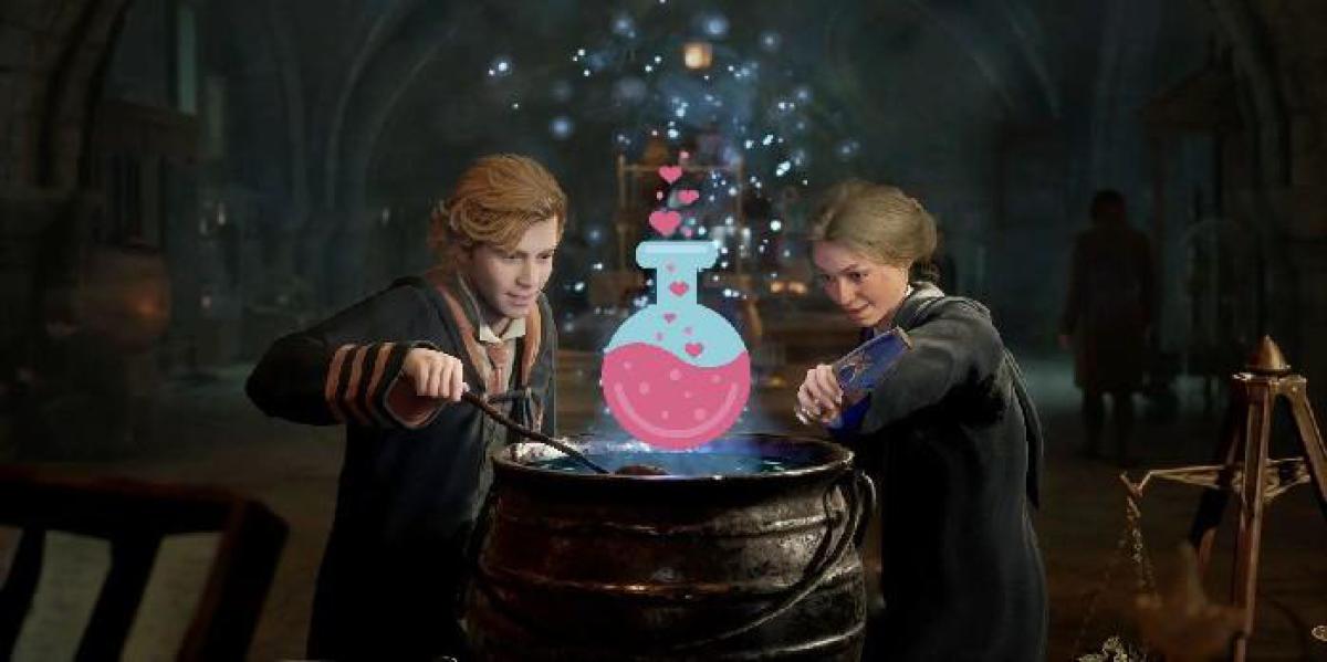 Legado de Hogwarts é provavelmente melhor sem opções de romance