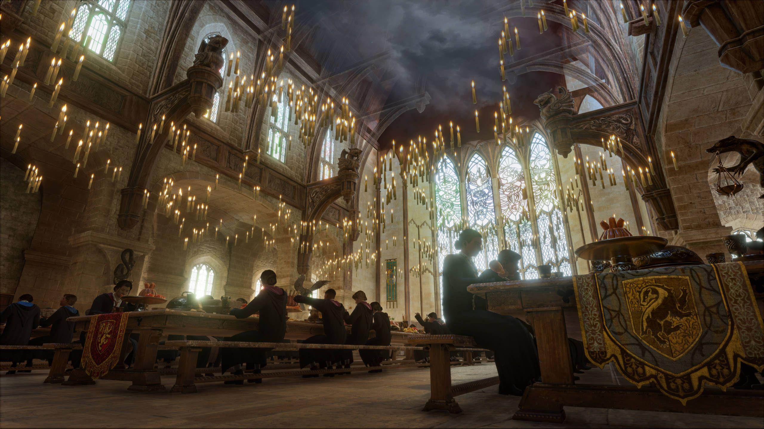 Legado de Hogwarts revela nova imagem impressionante do Salão Principal