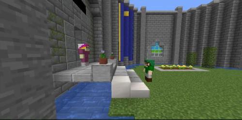 Legend of Zelda: Ocarina of Time recriado em Minecraft