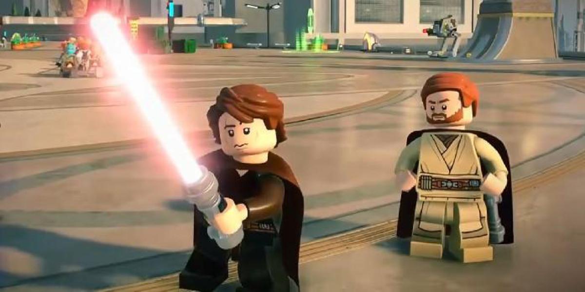 LEGO Star Wars: A Saga Skywalker Anakin AFK Animação prenuncia Darth Vader