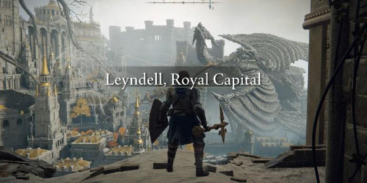 Leyndell Capital de Elden Ring mudou muito antes do lançamento