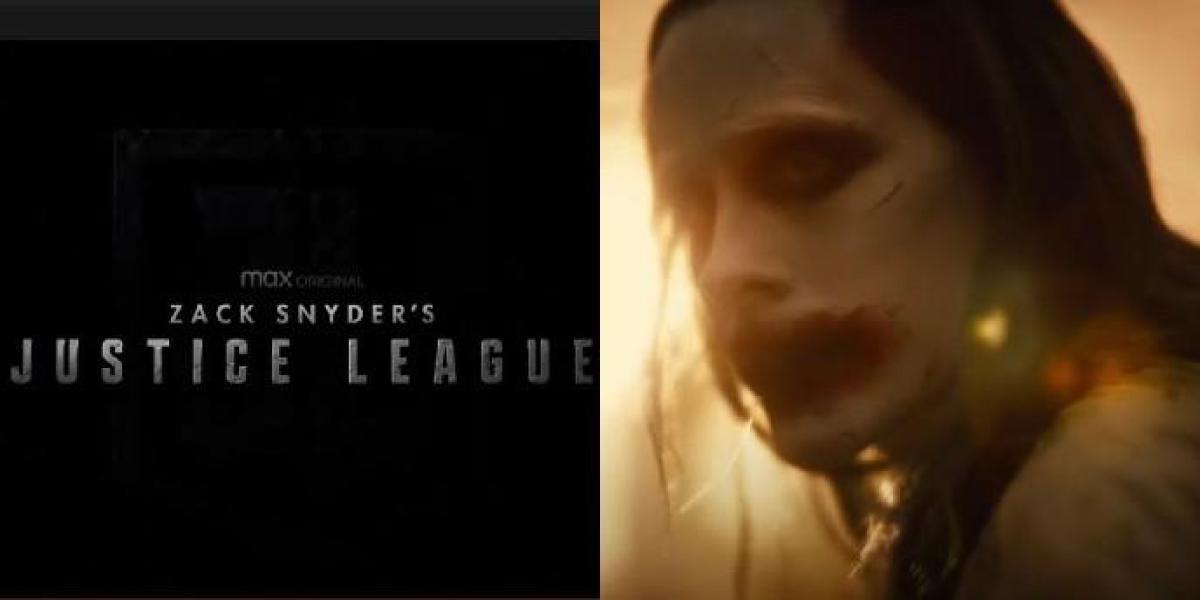 Liga da Justiça de Zack Snyder: por que o meme do Coringa é realmente muito importante