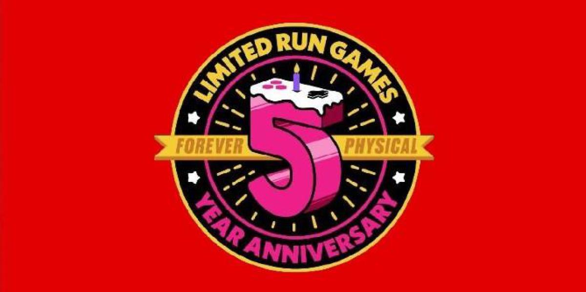 Limited Run Games celebra marco de vendas