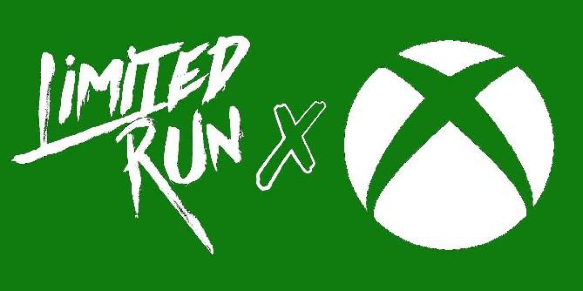 Limited Run Games está fazendo parceria com o Xbox