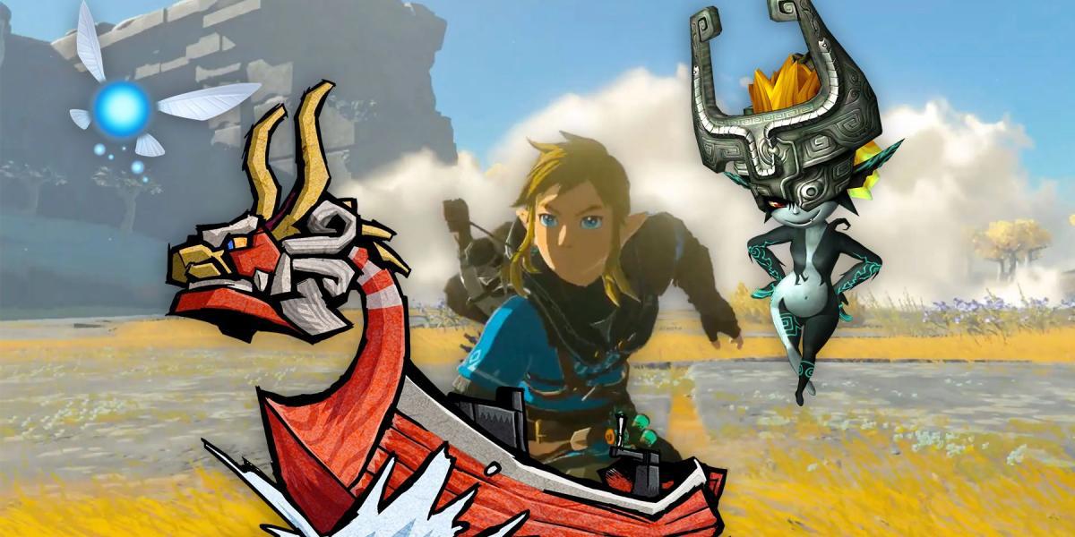 Link pode ter um dragão companheiro em Zelda: Tears of the Kingdom