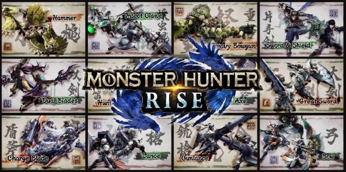 Lista de níveis de armas Monster Hunter Rise