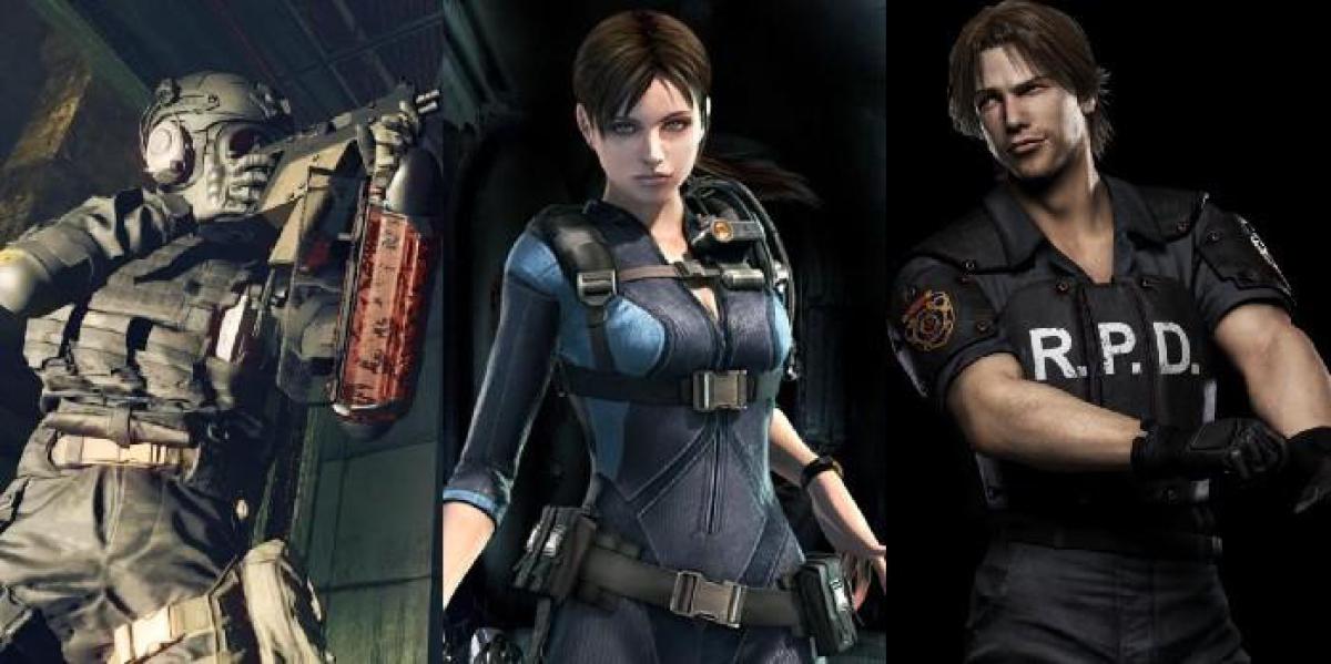 Lista de níveis de jogos spin-off de Resident Evil