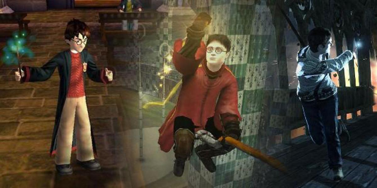Lista de níveis de videogame de Harry Potter