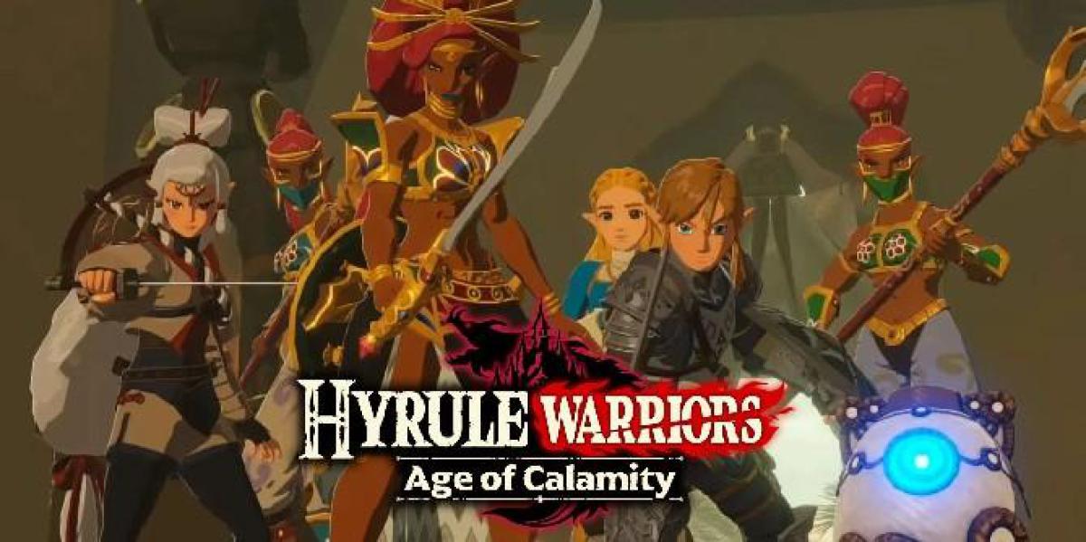 Lista de personagens jogáveis ​​de Hyrule Warriors: Age of Calamity extraída da demo