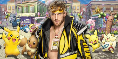 Logan Paul recebe máscara de luta livre de Pokemon da WWE.