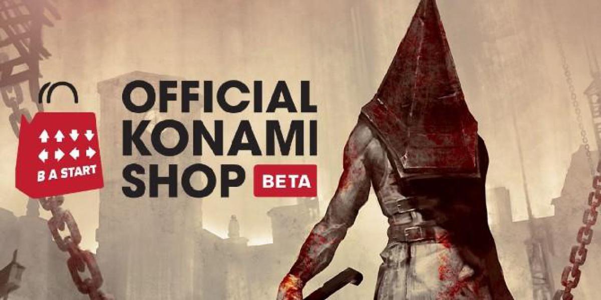 Loja oficial da Konami anuncia novo produto de Silent Hill