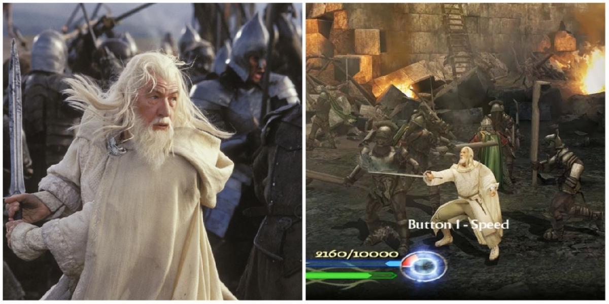 LOTR: Denethor evacuou Minas Tirith antes que os orcs começassem a atacar?