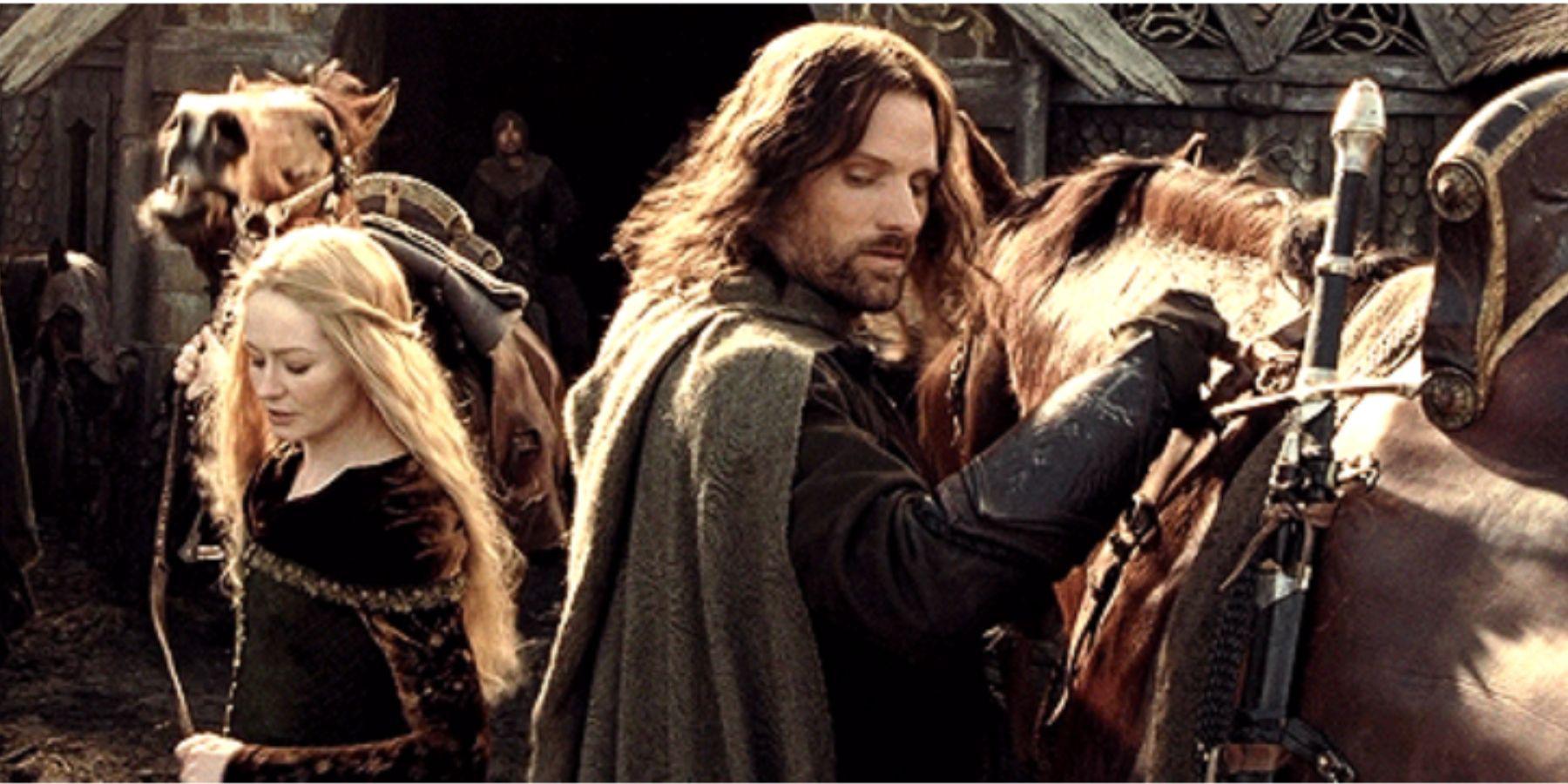 LOTR: Éowyn se contentou com Faramir porque Aragorn a rejeitou?