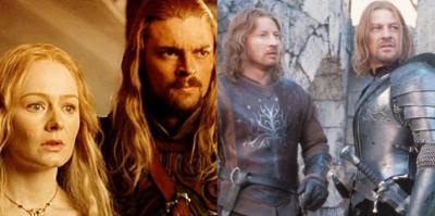 LOTR: Por que Éomer e Eowyn não conheciam Boromir ou Faramir antes da Guerra do Anel?