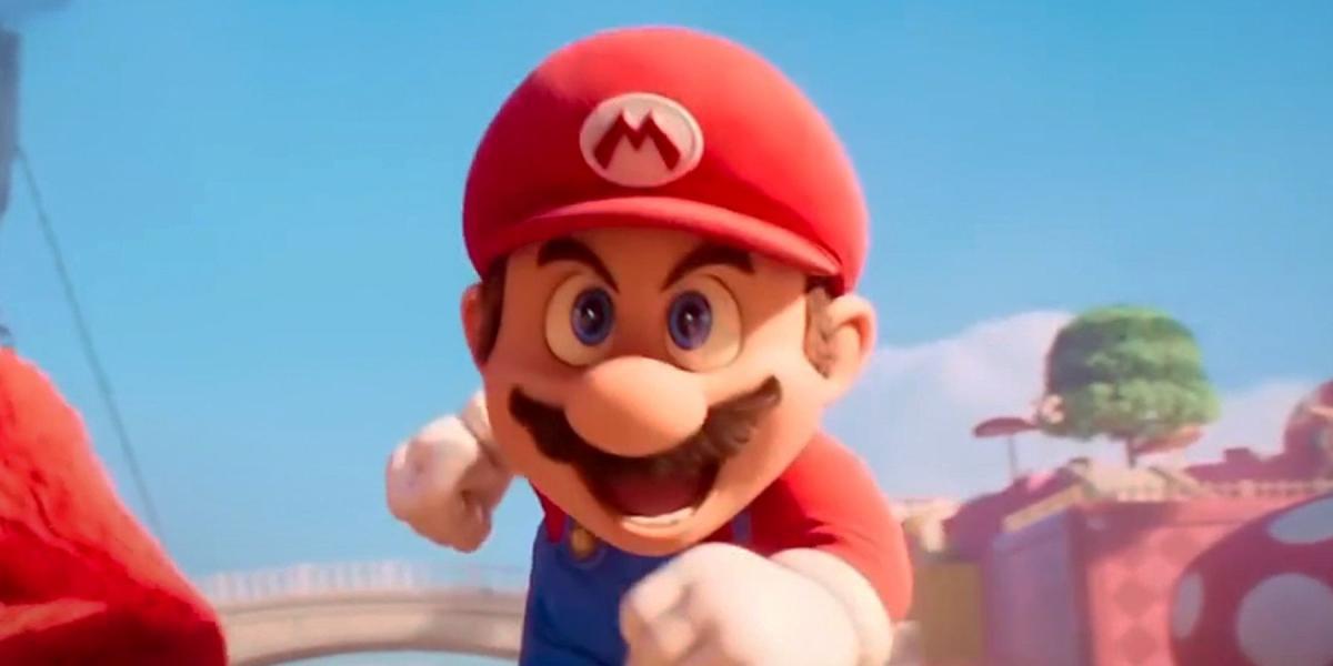 Mario correndo no filme Super Mario Bros.