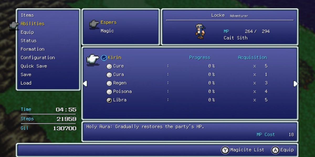 Kirin Esper em Final Fantasy 6
