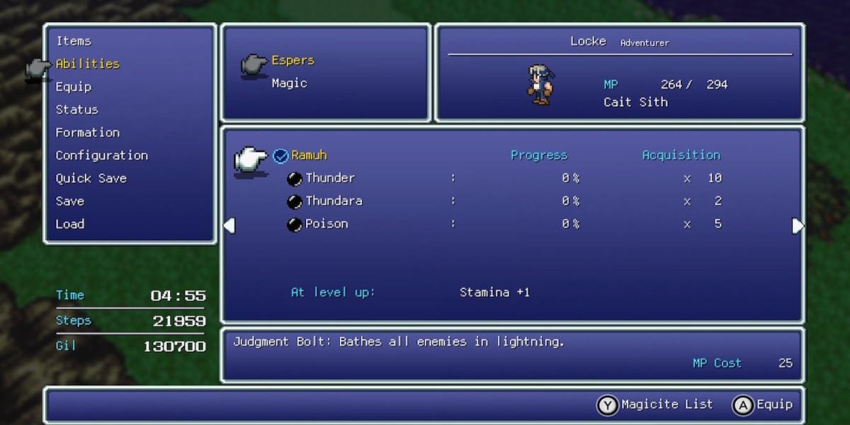 Ramuh Esper em Final Fantasy 6