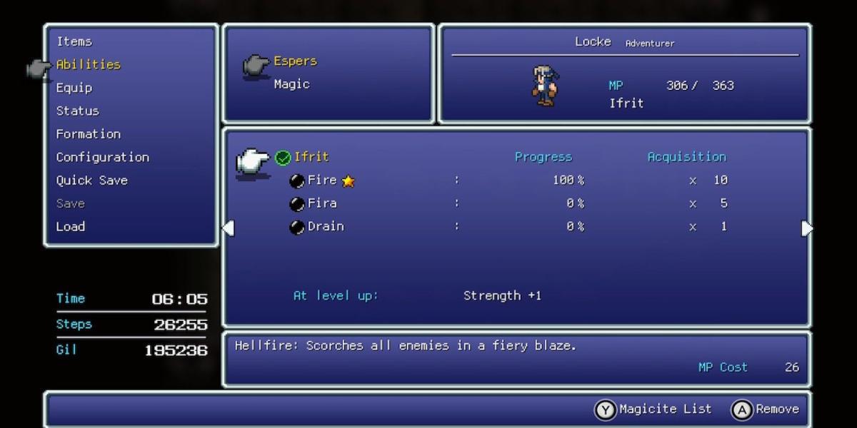 Ifrit Esper em Final Fantasy 6