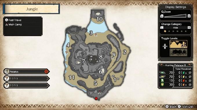 Mais mapas antigos que Monster Hunter Rise: Sunbreak pode se adaptar como a selva