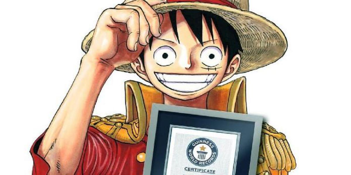 Mangá de One Piece quebra recorde mundial do Guinness