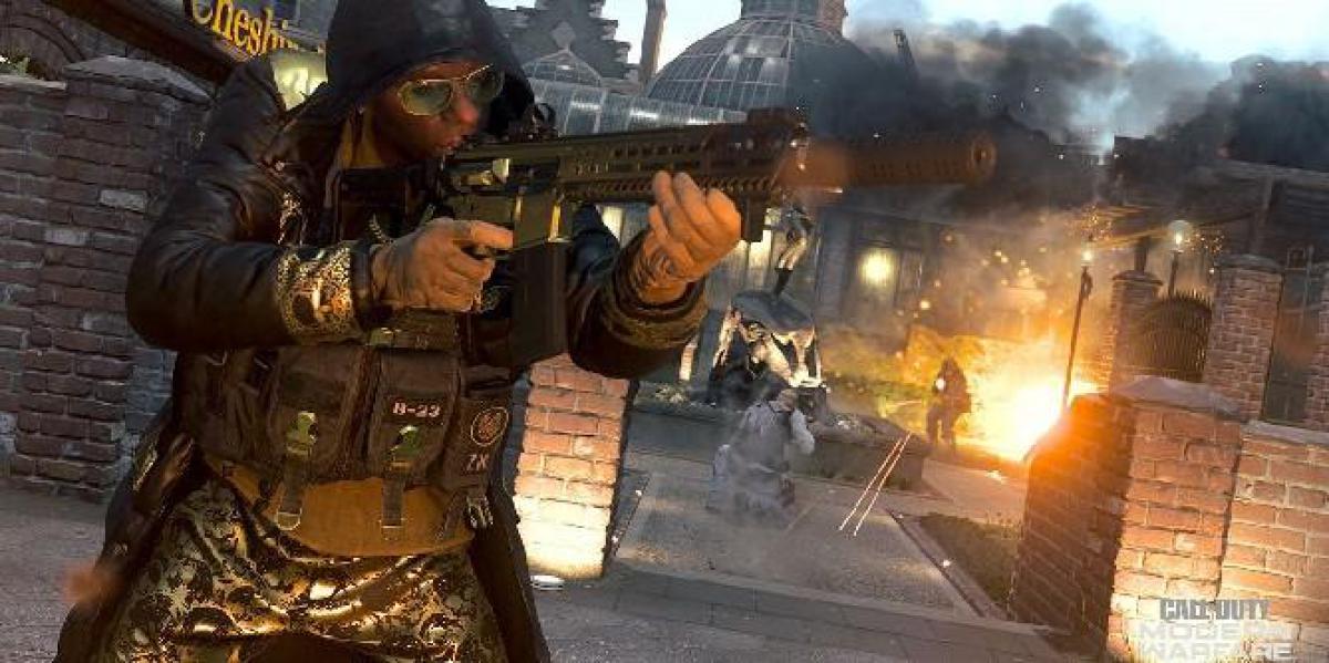 Mapa de Call of Duty: Modern Warfare Cheshire Park tem parada de ônibus invencível